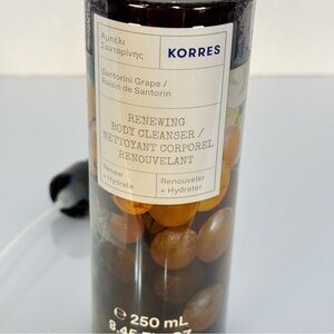Korres Santorini Grape Renewing Body Cleanser - 250 ml/ 8.45 Fl oz
